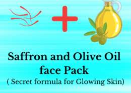 Saffron and Olive Oil face Pack