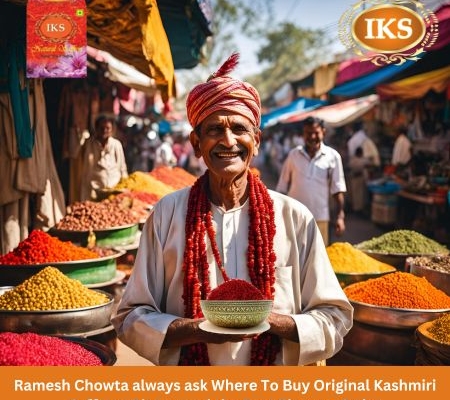 Ramesh Chowta always ask Where To Buy Original Kashmiri Saffron Discovered the Best Place to Order