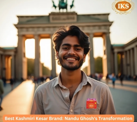 Best Kashmiri Kesar Brand Nandu Ghosh's Transformation Through Ayurvedic Remedies In Berlin Germany