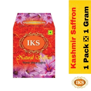 1 GRAM IKS KASHMIR SAFFRON (KESAR) FOR POOJA (PUJA)