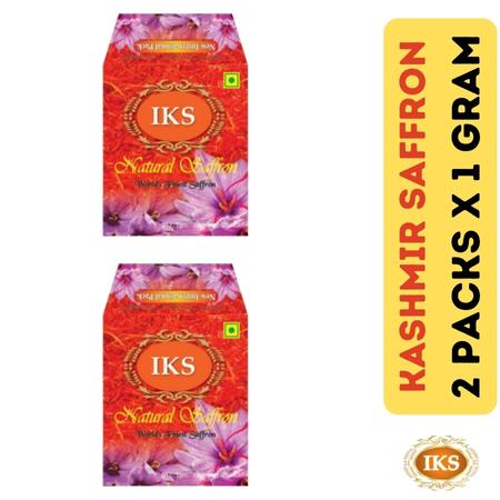 2 GRAMS IKS PREMIUM HIGH QUALITY KASHMIRI SAFFRON