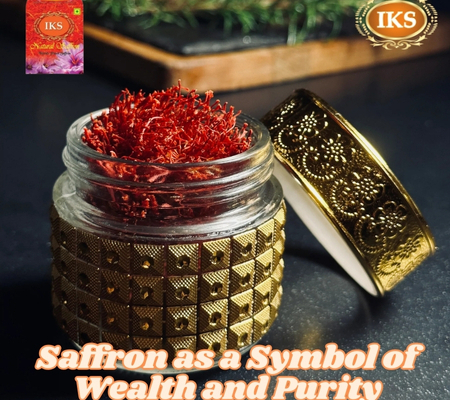 Saffron as a Symbol of Wealth and Purity A Timeless Emblem of Luxury and Holiness