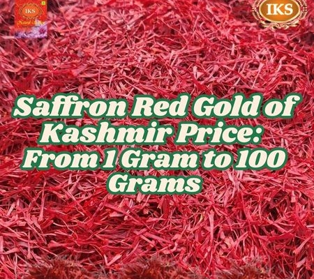 Saffron Red Gold of Kashmir Price From 1 Gram to 100 Grams